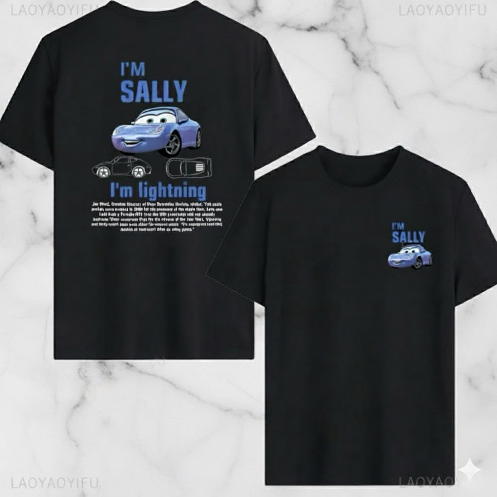 T-shirt Vintage Cars Flash & Sally