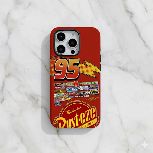 Coque IPhone flash Mcqueen