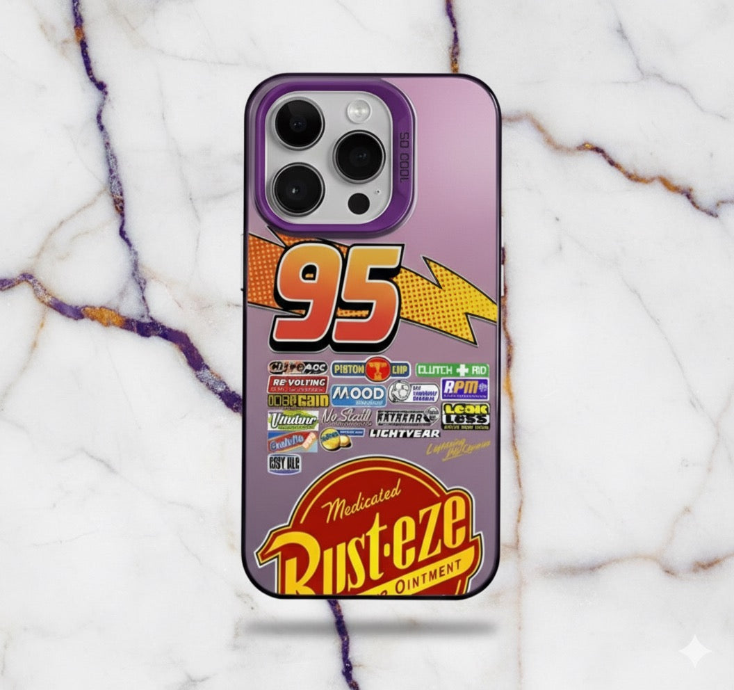 Coque iPhone flash Mcqueen