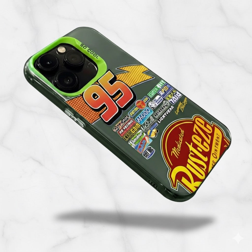 Coque iPhone flash Mcqueen