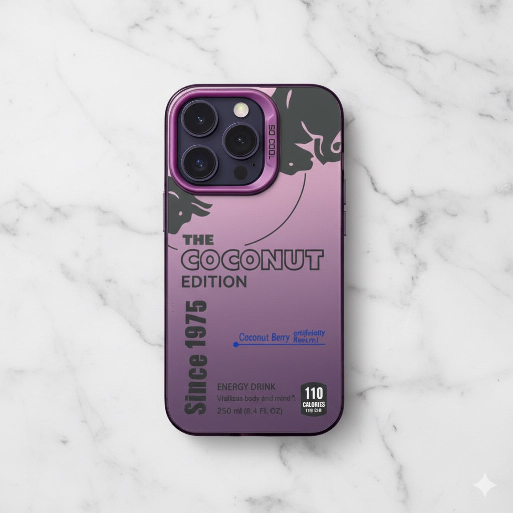 Coque iPhone Redbull Rose