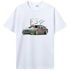 T-shirt rétro BMW E34 - Collection passion automobile - DriftLyon