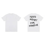 T-shirt manche courtes NEED MONEY FOR PORSCHE - DriftLyon
