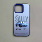 Coque IPhone flash Mcqueen & Sally