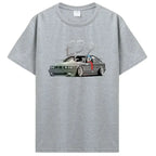 T-shirt rétro BMW E34 - Collection passion automobile - DriftLyon